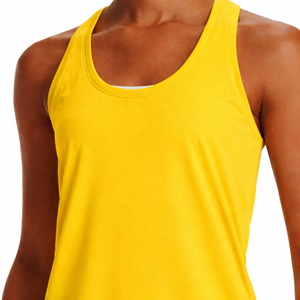 Camiseta sin Mangas Personalizada al por Mayor con Logotipo para Mujer, Camiseta sin Mangas de Verano, Informal, Ajustada, de Alta Calidad - Product Image 6