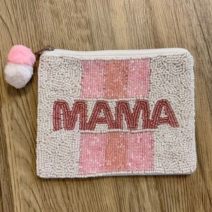 Bolso de Mano Étnico Hecho a Mano para Mujer, Elegante Bolso de Nylon con Bordado Floral, Estilo Indio, con Cuentas, para Bodas y Fiestas, Tipo Potli - Product Image 6