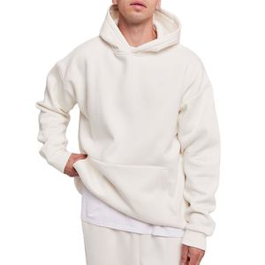 450GSM Sweat à capuche surdimensionné unisexe en coton lourd avec logo sérigraphié Streetwear pour hommes-OEM personnalisable 2026 - Product Image 6