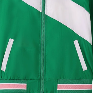 Chaqueta Cortavientos con Cremallera Completa Fotocrómica UV AKA, Verde, Blanco, Rosa, Cambia de Color, Tallas Grandes, Estampado, con Capucha, Estilo Universitario Urbano - Product Image 5