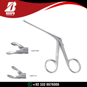 Micro Cup Forceps 0.9 mm Fine Delicate Manual Stainless Steel ENT Surgical Instrument <b>Precision</b> <b>Tool</b> Ear Nose Throat - Product Image 2