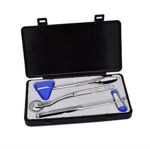 Kit de marteaux neurologiques de réflexes de qualité supérieure, 3 pièces, en acier inoxydable de qualité chirurgicale, pour tests sensoriels et de réflexes - Product Image 4