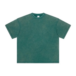 Wholesale Custom Streetwear Heavyweight 280 Gsm 100% Cotton Oversized Unisex T-Shirts Blank Plain Dyed Breathable summer <b>tshirt</b> - Product Image 4