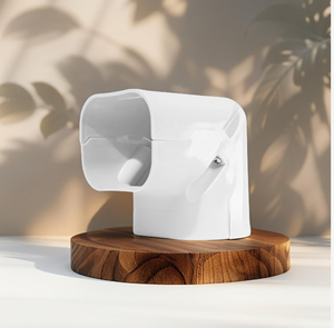 Venta al por mayor VIETTIEN Cubierta decorativa pequeña de PVC ecológica para tubo superior VT75 4, 160x120mm, para tuberías de aire acondicionado eléctrico - Product Image 2