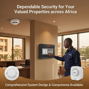 Panel de Control de Alarma Contra Incendios Convencional de 4 Zonas Tanda TXC7004, Panel de Alarma Contra Incendios, CE EN54, AC220V - Product Image 3