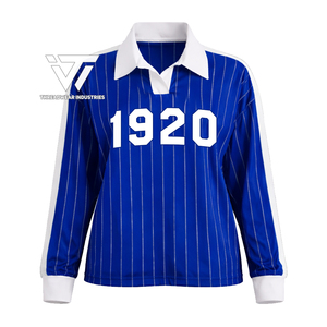 เสื้อรักบี้ลายทางแขนยาวสไตล์วินเทจของชมรมเซต้าฟิเบต้ากรีก ขายส่ง อุปกรณ์ตกแต่งสไตล์กรีก - Product Image 1