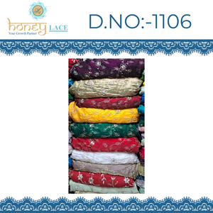 Tela Fendy Bordada, Suave al Tacto y Transpirable, para Vestidos de Novia, Decoración del Hogar, Estilo Elegante, Tela No Tejida de Lujo para Muebles, para Niños - Product Image 2