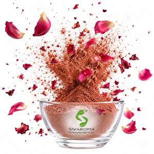 Poudre d'extrait de rose séchée conçue pour la fourniture en gros aux fabricants de produits cosmétiques, de parfumerie et de soins personnels dans le monde entier - Product Image 1
