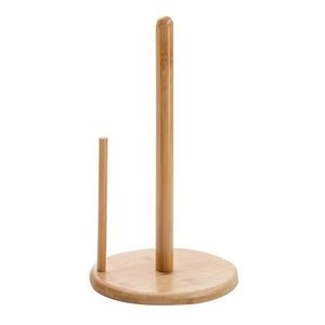 Organizador de Especias Ecológico de Madera de Acacia de Alta Calidad - Soporte Multifuncional Rústico para Papel de Cocina - Product Image 1