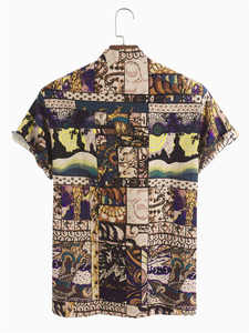 Ensemble de shorts de bain hawaïens 2 pièces personnalisés 2026 pour hommes – Ensemble de maillot de bain deux pièces boutonné - Product Image 4