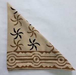 Wholesale Boho Block Print Bandanas Cotton Head <b>Scarf</b> Neck Kerchief Floral Patterns Gift for Her <b>Square</b> <b>Scarves</b> for Hair <b>Scarf</b> - Product Image 2