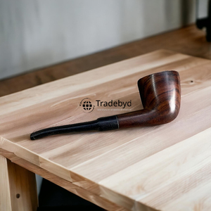 Pipa de Tabaco Moderna Hecha a Mano en Madera Natural Ecológica, Regalo para Coleccionistas de Tradebyd - Product Image 2