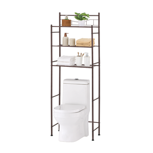Oferta Shopee: Mueble de Almacenamiento para Baño, Moderno, de Dos Niveles, Metálico, Independiente, para Uso Doméstico, Hecho en Taiwán - Product Image 5