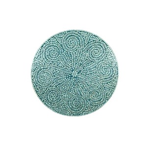 Bone Inlay Round Coffee Table for Home Mughal Pattern <b>Centre</b> Table Stools & Ottomans Natural Crafts - Product Image 5