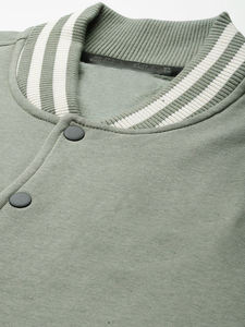 Custom Embroidery Patch Work Winter Varsity Jackets Leather Sleeve Baseball Jacket C Men's Bomber Letterman Jacket - Product Image 4