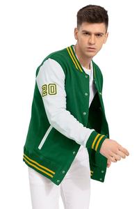 Chaqueta Universitaria ODM, Chaqueta Universitaria Personalizada con Parche de Chenilla Bordado, Fabricantes y Proveedores de Chaquetas Universitarias de Béisbol, Chaqueta Universitaria para Hombre - Product Image 4