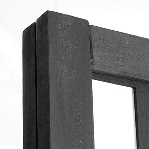 Paravento Giapponese Artistico in Legno a 4 Pannelli, Divisorio Pieghevole Portatile per Interni, Schermo Decorativo per la Privacy - Product Image 5