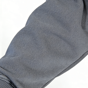 Sweat à capuche imprimé hip-hop pour homme en coton 100% de haute qualité avec strass, en molleton délavé, collection printemps - Product Image 4