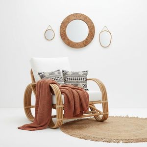 Chaises de salle à manger en rotin d'extérieur, tressées à la main, écologiques, résistantes aux intempéries, pour patio, jardin, balcon, salon - Product Image 2