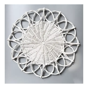 Cheap Price Wholesale Eco-Friendly Modern Rattan/<b>Seagrass</b> Handcrafted <b>Placemat</b> Customizable Size & Color - Product Image 1
