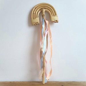 Juguete natural para niños, linda varita de ratán, accesorio de disfraz de princesa, varitas de hadas, juguetes de simulación para niños - Product Image 1