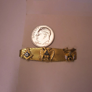 Clips para Corbatas Masónicas con Brújula, Clips para Corbatas de Maestro Masón de Buena Calidad con Logotipo, Precio Económico en Venta - Product Image 6