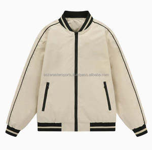 Chaqueta Universitaria de Invierno con Logotipo Bordado Personalizado, Ropa Urbana de Secado Rápido, Chaqueta Varsity para Hombre en Venta - Product Image 4