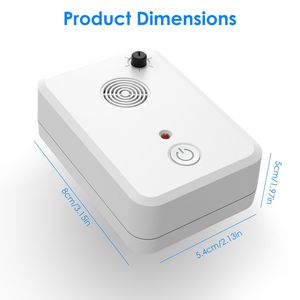 เครื่องไล่หนูและแมลงวันแบบเสียบปลั๊ก 4 ชิ้น ใช้ในบ้าน ระบบอัลตราโซนิก ปรับระดับได้ 6 ระดับ เหมาะสำหรับห้องใต้หลังคา ห้องครัว และพื้นที่อันตราย - Product Image 2