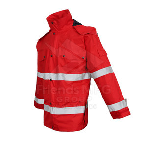 เสื้อแจ็คเก็ตนิรภัยสะท้อนแสง ANSI Class 1 น้ำหนักเบา ระบายอากาศได้ดี เย็บอย่างทนทาน มีโลโก้ เหมาะสำหรับงานกลางแจ้ง - Product Image 3