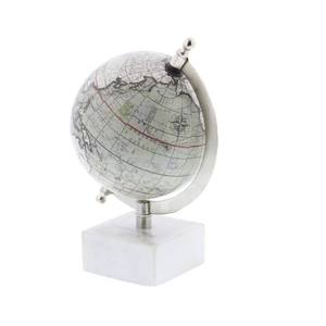 Globo Terráqueo Decorativo Vintage con Base de Mármol, Diseño de Mapa Antiguo, Decoración de Escritorio para Oficina y Hogar, Regalo de Viaje - Product Image 6