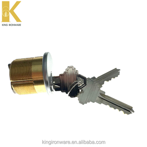 Mc118 US26D Lỗ mộng xi lanh khóa với 5-Pin Brass key 3-<span class=keywords><strong>Keys</strong></span> thiết lập cho cửa an ninh trong chúng tôi thị trường - Product Image 3