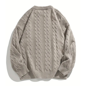 Suéter de Punto Personalizado para Hombre, Ropa de Invierno, Cómodo, Resistente al Viento, Transpirable, Último Modelo en Venta - Product Image 3