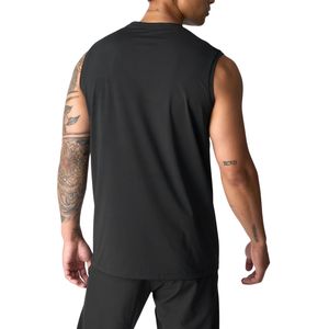 Custom Men Breathable Sleeveless Gym Shirt Wholesale OEM ODM Fitness Tank Quick Dry Athletic Workout <b>Top</b> Manufacturer - Product Image 2