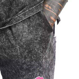 Conjunto de 2 Piezas para Hombre, Estilo Gótico, 100% Algodón Ecológico, Camiseta y Pantalones Cortos para Verano 2026 - Product Image 6