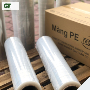 LLDPE Transparent Stretch Film 200m 50cm Moisture Proof Easy-to-Use Protective Soft Packaging <b>Pallets</b> for Many Products Casting - Product Image 5