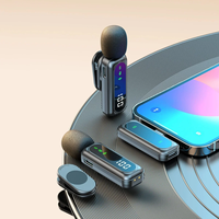 Microphone de conférence sans fil cravate à suppression de bruit, à condensateur omnidirectionnel, Type-C pour smartphones et ordinateurs 117
