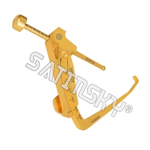 Alésoir ACL orthopédique 6mm à 10mm Lot de 5 instruments ACL vétérinaires chirurgicaux fabriqués à la main Source d'alimentation vétérinaire - Product Image 5