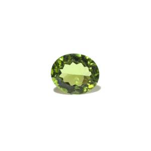 Natural Emerald Cut Peridot 4.85 Carat Loose Gemstone for Fine Jewelry - Product Image 1