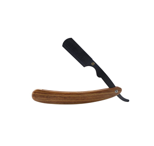 Professional Folding Manual Shaving <b>Razor</b> Stainless Steel <b>Blade</b> Wooden Handle <b>Single</b> <b>Blade</b> Reusable Personal Grooming Tool - Product Image 6