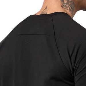 Men’s Charcoal Grey Athletic Jersey <b>TShirt</b> Short Sleeve Breathable Lightweight Workout Running Fitness Casual Sportswear Gym Top - Product Image 4