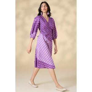 เดรสผ้าพันคอพิมพ์ลายดอกไม้สีฟ้าพาสเทล คอเหลี่ยม แขนกุด ความยาวปานกลาง สไตล์ลำลอง สำหรับฤดูร้อน ผลิตจากผ้าฝ้าย 100% เป็นมิตรต่อสิ่งแวดล้อม พร้อมพู่ตกแต่ง - Product Image 1