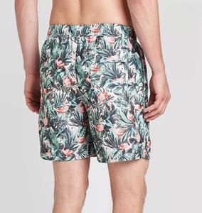 Élégant décontracté confortable 100% Polyester coton personnalisé Shorts de sport hommes fleur imprimer nouveau Design unisexe séchage rapide hommes court - Product Image 5