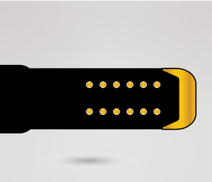 Ceinture de champion de lutte en cuir personnalisée avec quatre plaques latérales, design de logo doré, style de championnat poids lourd - Product Image 5