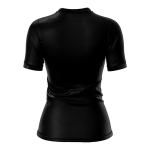 เสื้อรัดรูปลายพิมพ์นามธรรมสำหรับผู้หญิง แขนยาว ระบายอากาศได้ดี เป็นมิตรกับสิ่งแวดล้อม แห้งเร็ว น้ำหนักเบา ยืดหยุ่น เหมาะสำหรับออกกำลังกาย - Product Image 4