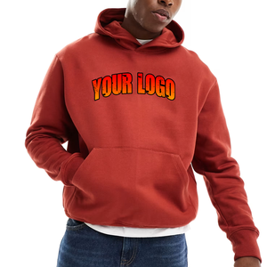 Sudadera con Capucha de Lujo de Felpa Francesa Gruesa de 500-400 Gsm para Hombre, Sudadera Oversize Personalizada de Algodón de Alto Gramaje, Fabricante de Sudaderas Boxy - Product Image 1