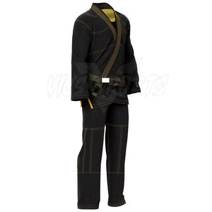 Uniforme de Artes Marciales Cool Fit, Uniforme de Jiu Jitsu Brasileño con Flujo de Aire, Kimono de Bjj Suave al Tacto, Ropa Deportiva - Product Image 2