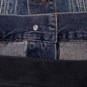 Chaqueta Casual de Mezclilla para Hombre, Invierno, con Detalle de Botones Bordados, 100% Algodón, Estilo Hoodie, a la Moda - Product Image 6
