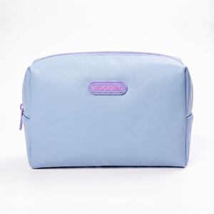 Bolsa de Cosméticos de Cuero PU de Fábrica BSCI con Cierre de Cremallera, Organizador de Maquillaje de Uso Diario, Logotipo Personalizado Rosa - Product Image 6