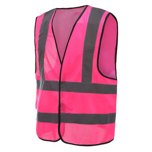 Gilet de sécurité réfléchissant avec poches, classe 1 ANSI, imperméable, haute visibilité, logo personnalisé, haute qualité - Product Image 4