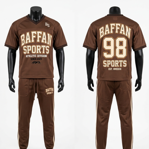 Premium Breathable Polyester Mesh Jersey And <b>Pant</b> Set Brown Beige Side Panels Custom Embroidery Logo Mesh Jersey and <b>pant</b> men's - Product Image 6